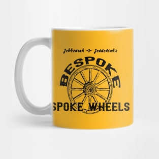 J&J's Bespoke Spoke Wheels - Black Mug